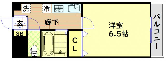 【間取り】 | プレミアム堀江