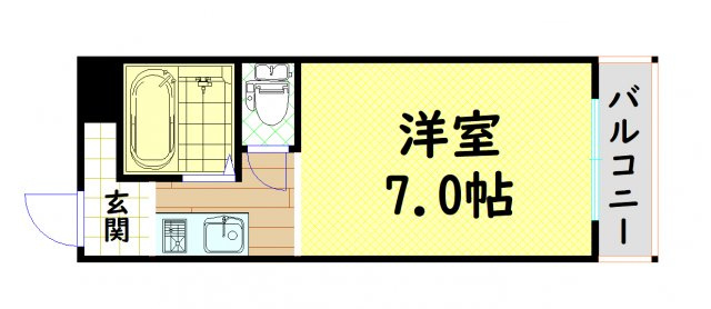 【間取り】 | コート堀江