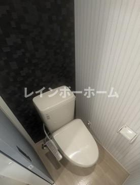 センチュリーオークB棟【仲介手数料：50％OFF】対象物件！のトイレ|落ち着いた色調のトイレです