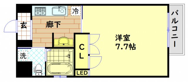 【間取り】 | EXE西大阪