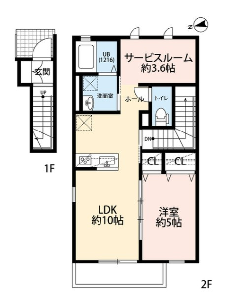 クレール朝霞台の間取り