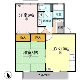 【間取り】 | マリレーヴ内浜