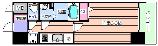 【間取り】 | エスリード京橋