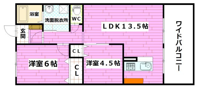 ボイス大河の間取り