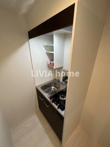 江戸川区北小岩４丁目のアパートのキッチン