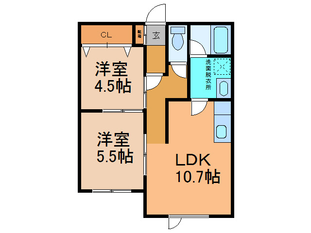 フォレストコートの間取り