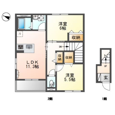 フォレスト成城の間取り