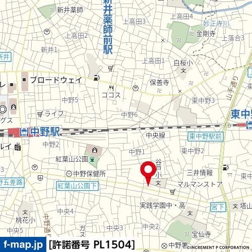 IPLACEの地図