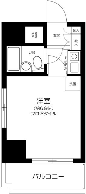 ライオンズマンション三鷹さくら通りの間取り