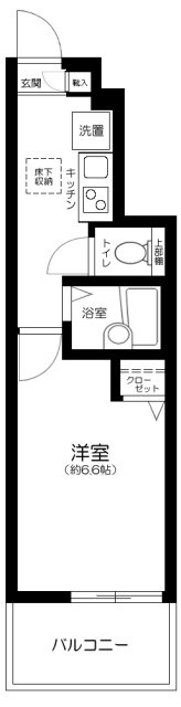 RESIDENCE　Q’oneの間取り