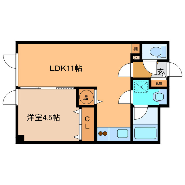 ラペル241Bの間取り