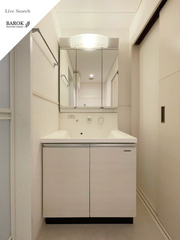 福岡市中央区清川１丁目の賃貸マンションの洗面所
