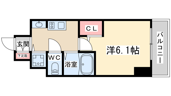 【間取り】 | プレサンス梅田北デイズ