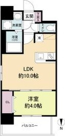エス・キュート南森町の間取り