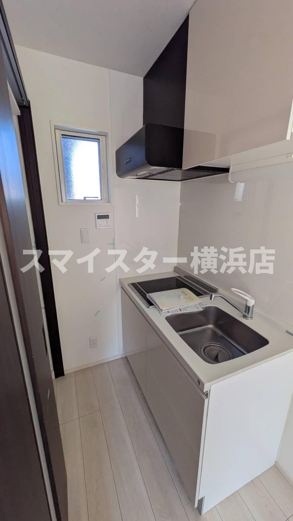 横浜市磯子区中原２丁目のアパートのキッチン