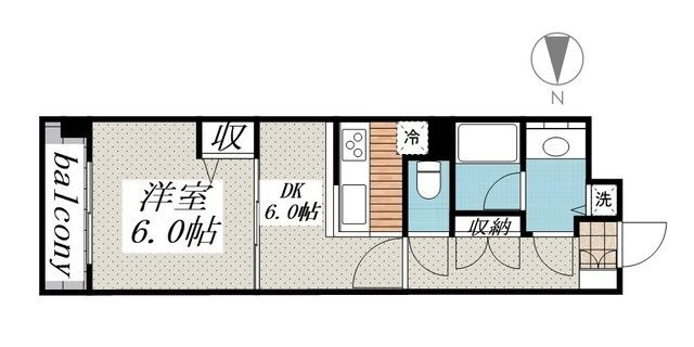 コスモ小石川の間取り
