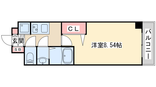 【間取り】 | アジュール江坂