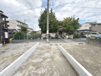 【駐車場】 | 公園南矢田２丁目　新築分譲住宅　全３区画 | 【南面のバルコニー】日当たり良好で洗濯物がよく乾きますね！