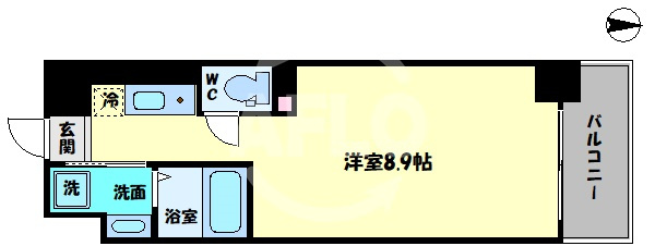 N Residence新今宮の間取り|N Residence新今宮　間取り