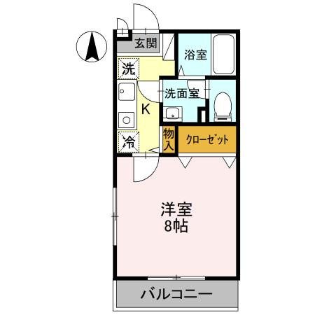 クレセントの間取り