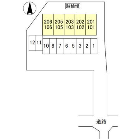 クレセントの区画図