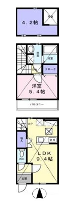 アリュールの間取り
