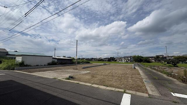 新築戸建て・仲介手数料無料）一宮市北方町北方２棟／１期１号棟の前面道路含む現地写真|道路含む現地（造成後）