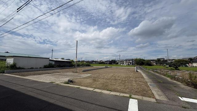 新築戸建て・仲介手数料無料）一宮市北方町北方２棟／１期１号棟の前面道路含む現地写真|道路含む現地（造成後）