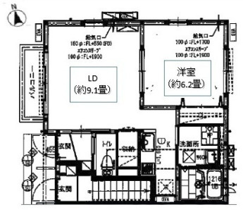 アムール3292の間取り