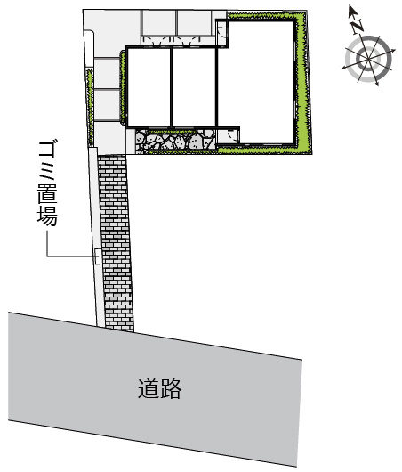 レオネクストベル フォンターナの区画図