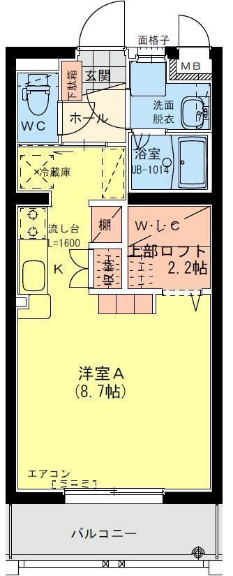 ブリエコート 中央通りの間取り|ブリエコート 中央通りの間取り