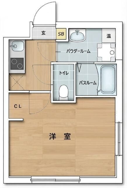 コンフォシード東坂下の間取り