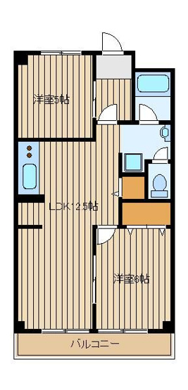 【間取り】 | 上鷺ロイヤルハイツ