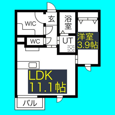 ilusion高畑の間取り