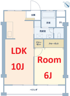 【間取り】 | 大倉山コーポラス Ｂ棟