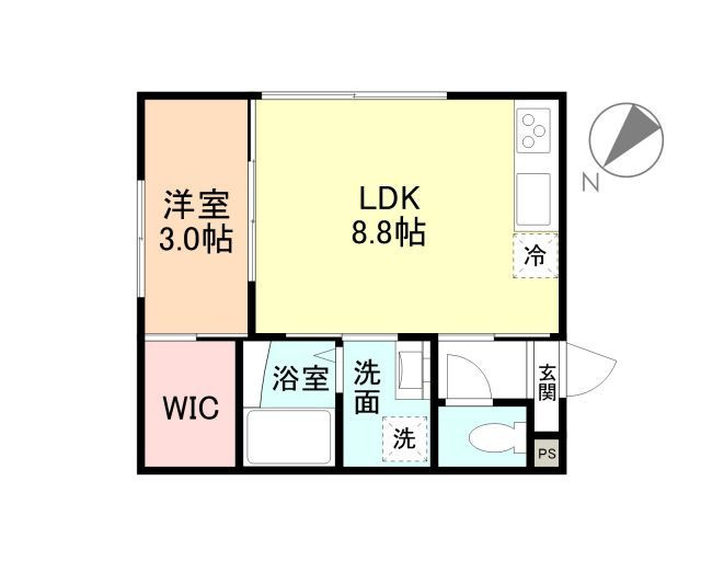Ｈａｌｉａ野村の間取り
