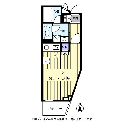 アクトフォルム江古田の間取り|間取り図