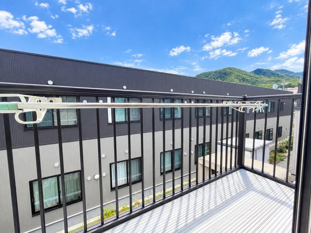 富丘2条4丁目のバルコニー