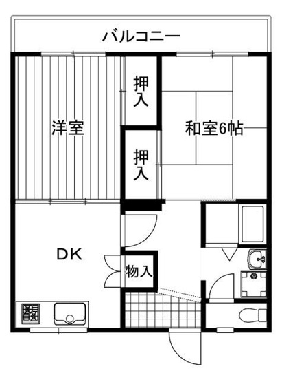 【間取り】 | ガーデンハイツ鳳