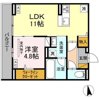 【間取り】 | ルボワ　ウエスト