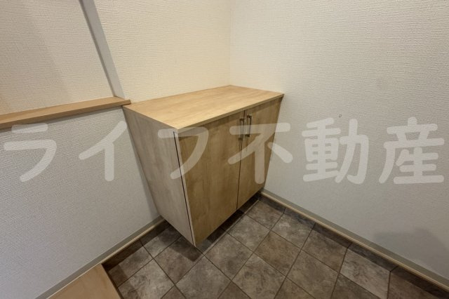 F＋style大蓮北3号館の収納|こまごまとしたものを収納できそうですね