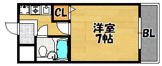 【間取り】 | カサベルディ住道