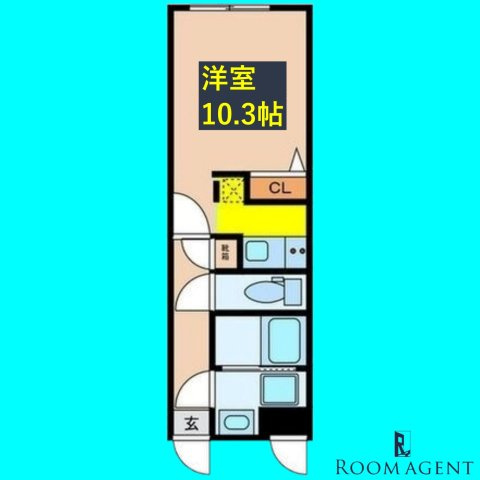 quador今池EAST(クアドールイマイケイースト)の間取り