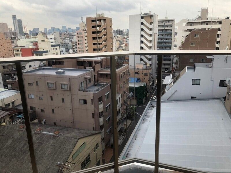 Log本所吾妻橋のバルコニー