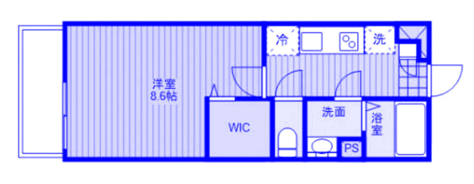ステラ武蔵浦和の間取り