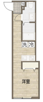 【間取り】 | ベイルーム新子安 | 間取りです。
