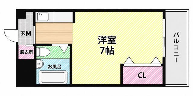 【間取り】 | ヌーベルコート三国ヶ丘