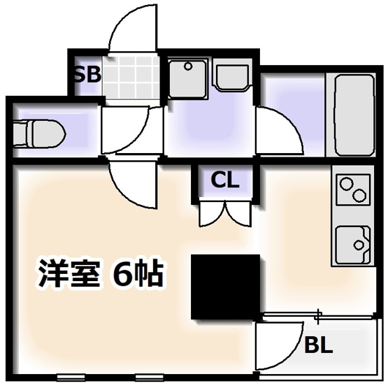【間取り】 | CHATEAU NAMBA RIPPLE 