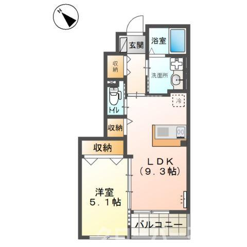 ショコラーデの間取り