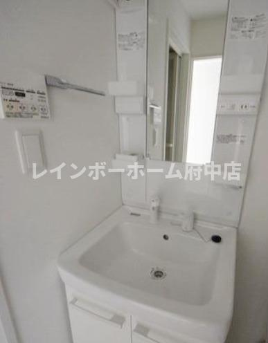 マーロ府中レジデンス♯Rの独立洗面台
